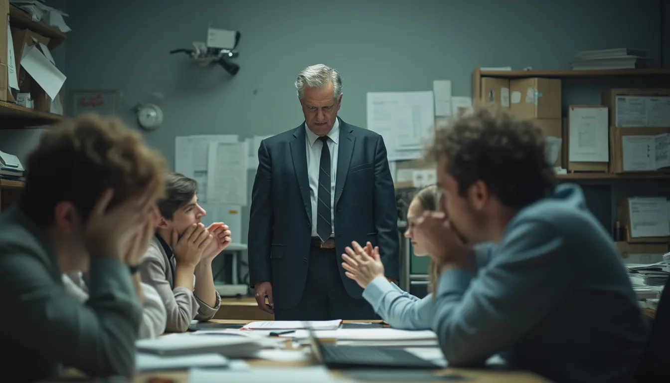 les 15 commandements du manager toxique